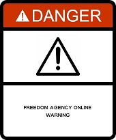 Freedom Agency Online Warning